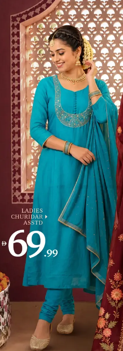 Ladies Churidar Assorted