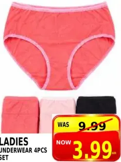 Ladies Underwear Set