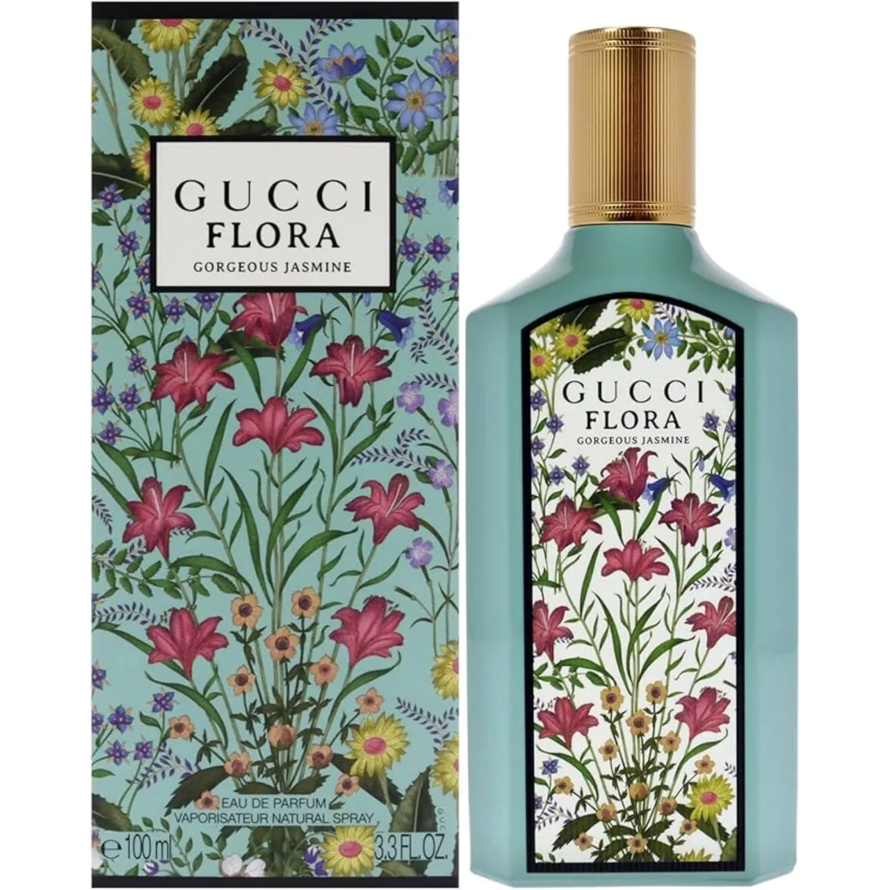 Gucci عطر Flora Gorgeous Jasmine أو دو برفان للنساء