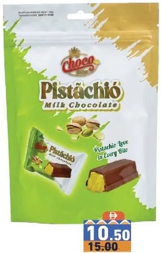 Choco Palace Chocolate Pistachio