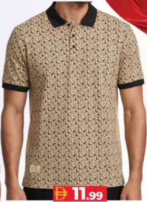 Comman Mens Basic Polo T-Shirt