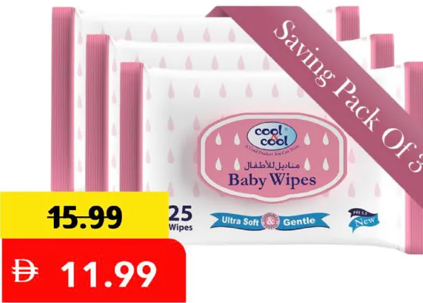 Cool&Cool Baby Wipes Sp