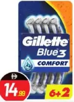 Gillette Blue3 Comfort Razor