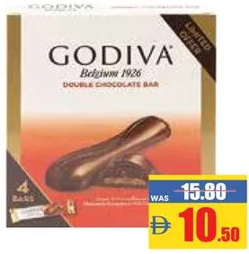 Godiva Laviva Bar Cappuccino/Mango/Double Choco