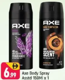 Axe Body Spray Assorted