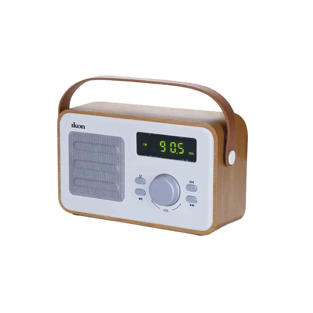 Ikon Radio With Bluetooth Speaker IK-S117E