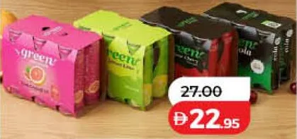 Green Cola Can Assorted