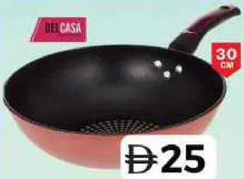 Delcasa Carbon Steel Wok Pan