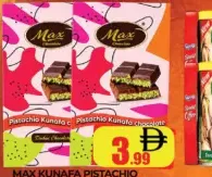Max Kunafa Pistachio Choco