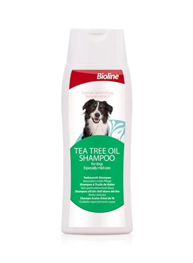 bioline Tea Tree Oil Dog Shampoo White
