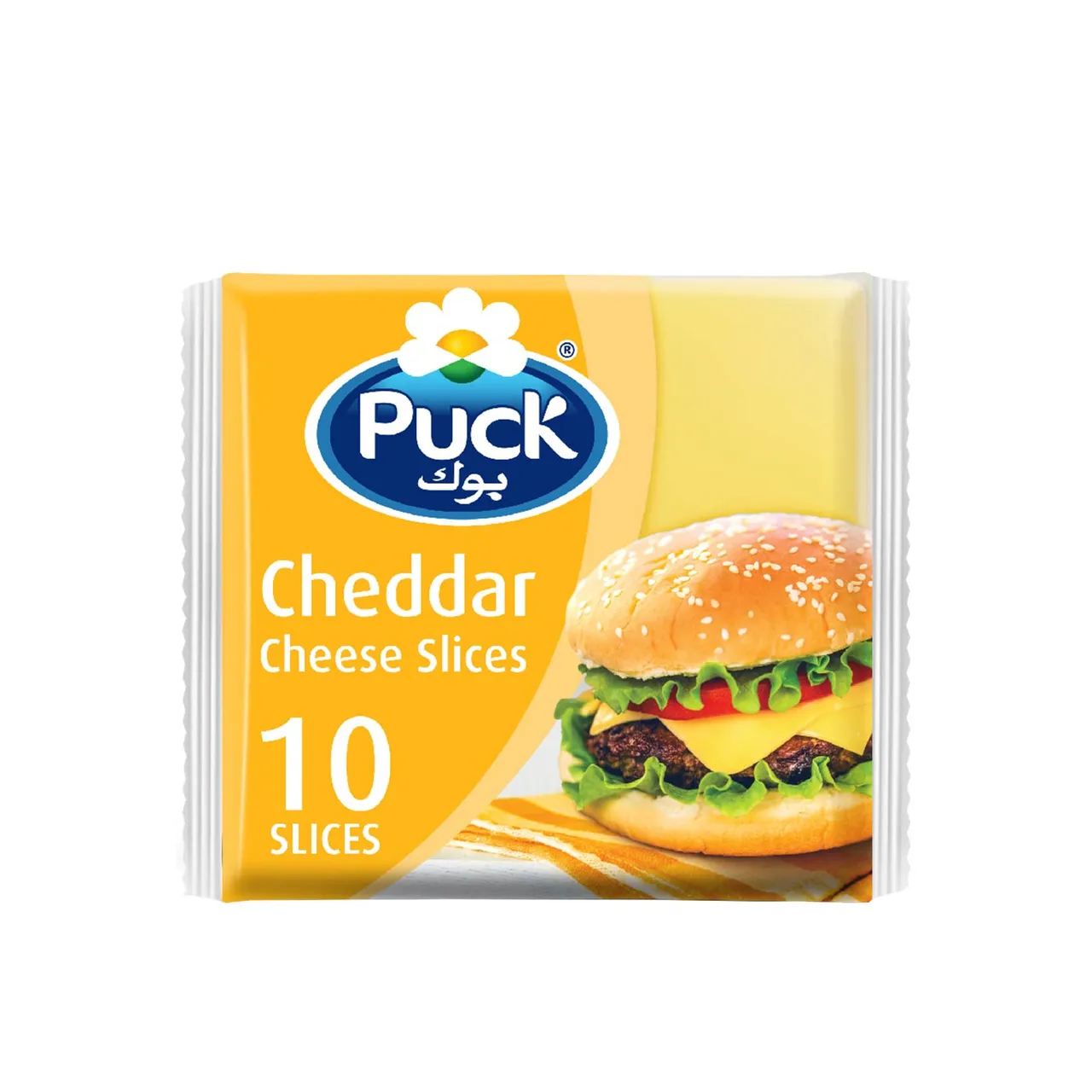 Puck جبنة شيدر 10 شرائح