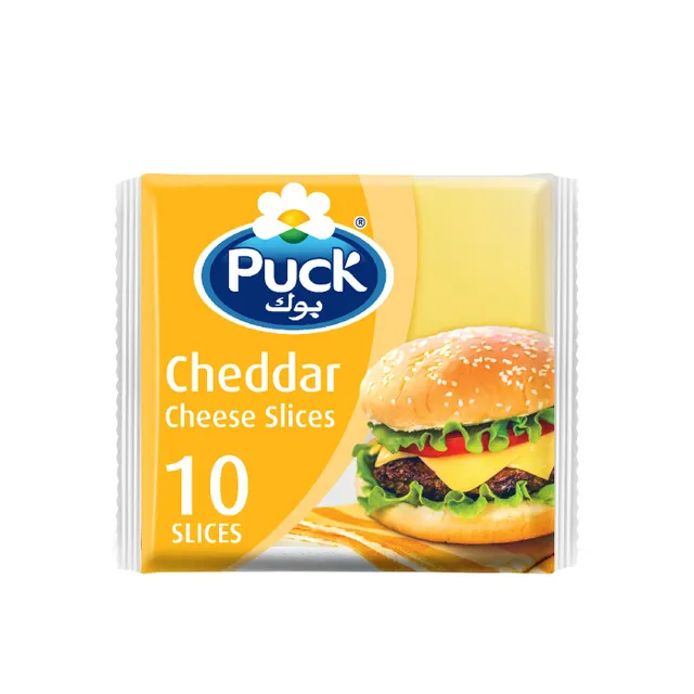 Puck Cheddar Cheese 10 Slices