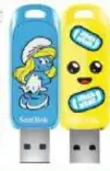 SanDisk ذاكرة فلاش Usb Drive Peely Edition 256Gb