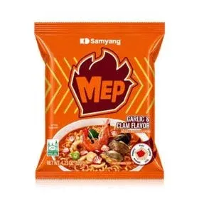 Samyang نودلز بالثوم والمحار MEP