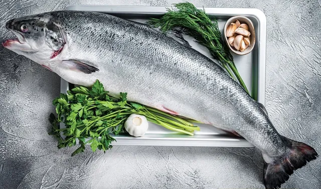 Fresh Norwegian Whole Salmon