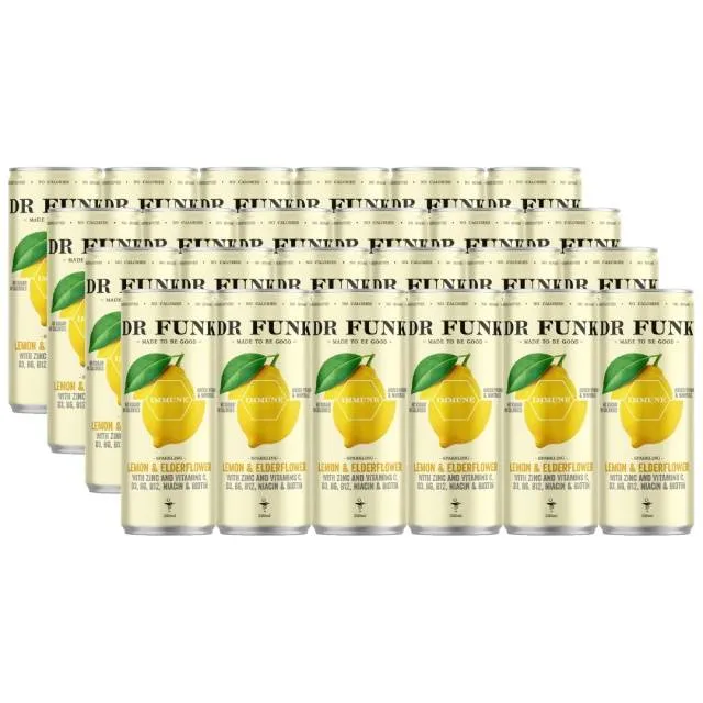 Dr Funk Fruit Soda Lemon & Elderflower