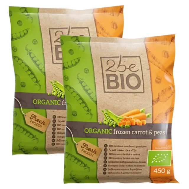 2 Be Bio Carrot & Peas