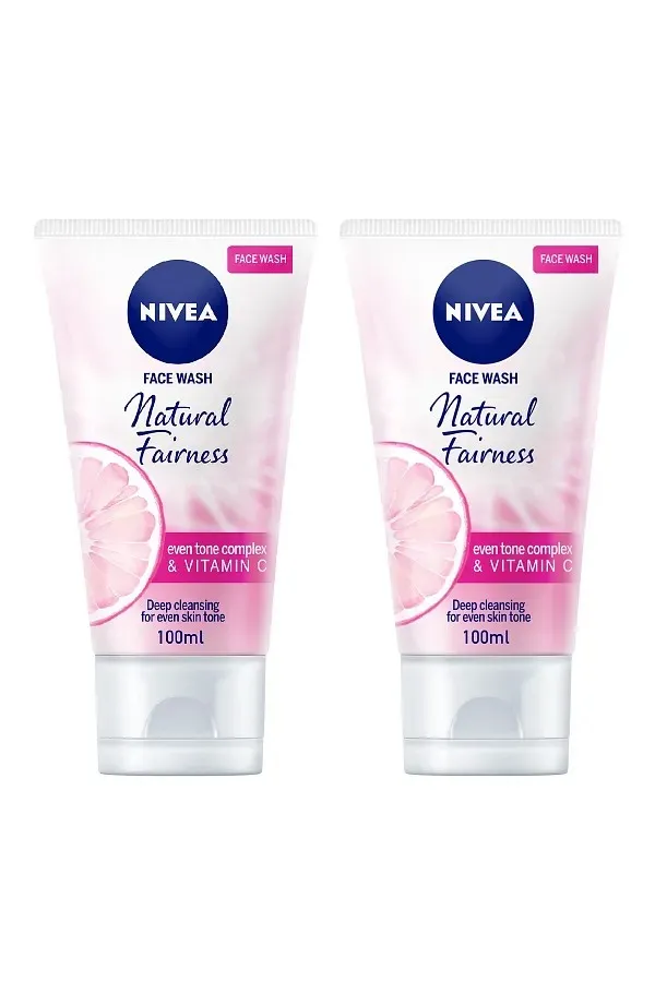 Nivea غسول الوجه بإشراقة طبيعية
