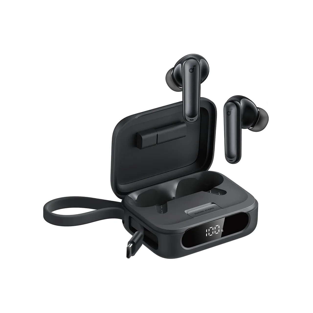 Anker سماعة أذن لاسلكية حقيقية داخل الأذن Soundcore P41i، أسود، A3937H11