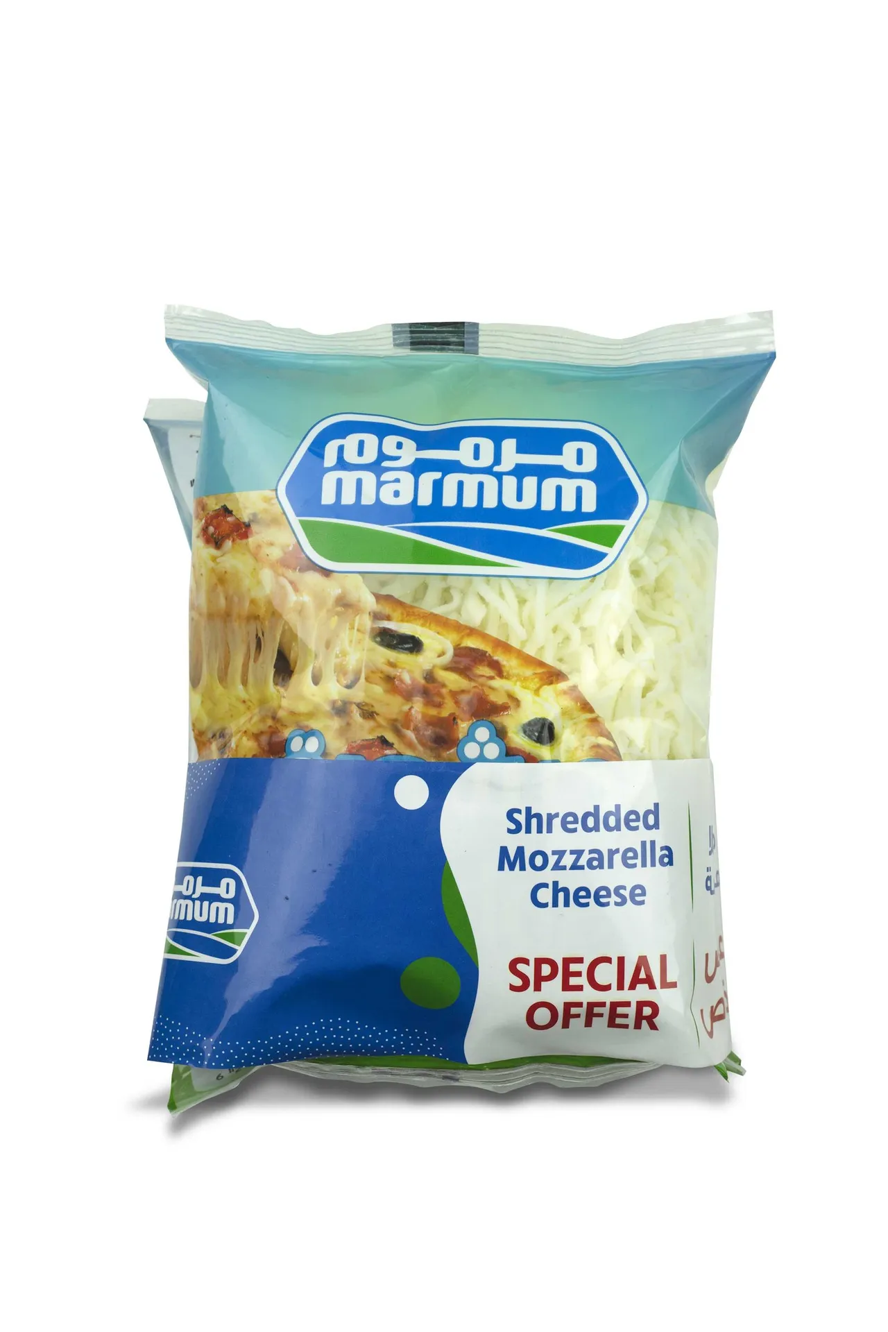 Marmum موزاريلا مبشورة 200g×2pcs