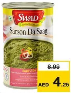 Swad Ready To Eat Sarson Da Saag