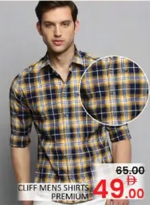 Cliff Mens Shirts Premium
