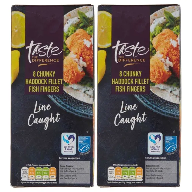 Sainsbury's Haddock Fish Fingers Chunky