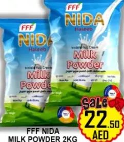 FFF Nida حليب مجفف بشير الفوري