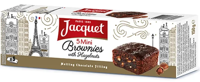 Jacquet Brossard Brwnie Hazelnut