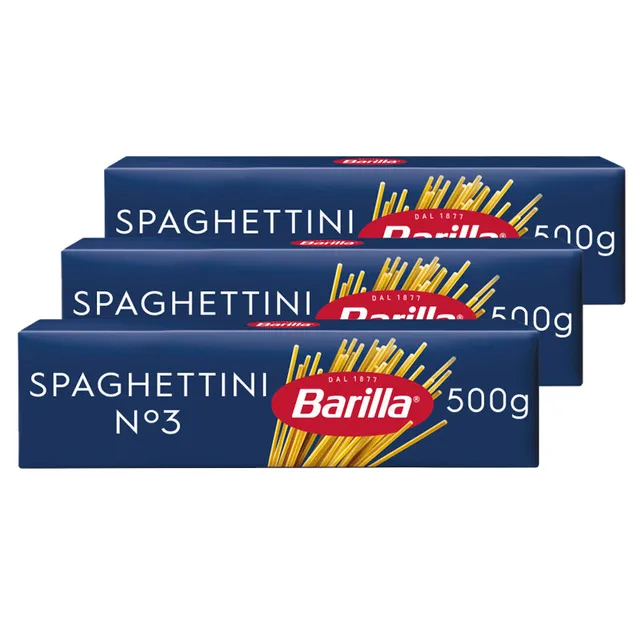 Barilla Spaghettini No.3 × 3PCS