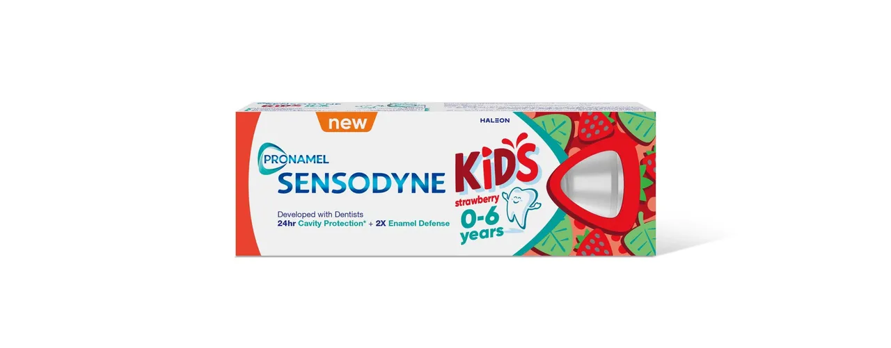 Sensodyne Pronamel معجون أسنان للأطفال بالفراولة 0-6