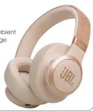 JBL Live 770NC Wireless Over-Ear Headphones with True Adaptive Noise Cancelling