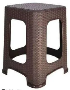 Black Stool Rattan Assorted
