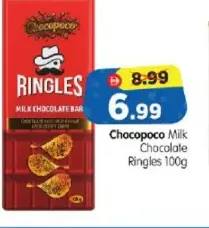 Chocopoco Ringles شوكولاتة بالحليب