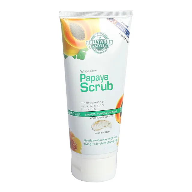 Hollywood Style White Glow Papaya Scrub