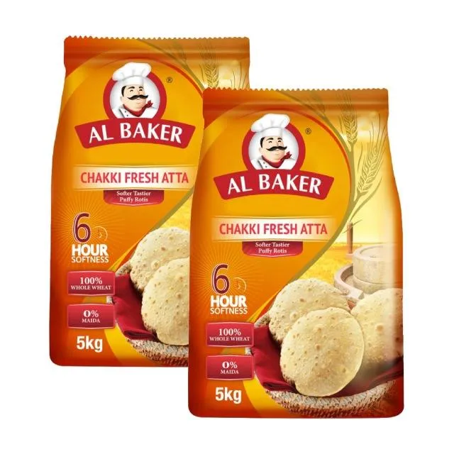 Al Baker Chakki Atta Whole Wheat Flour