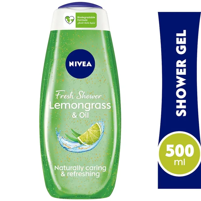 Nivea lemongrass & oil shower gel