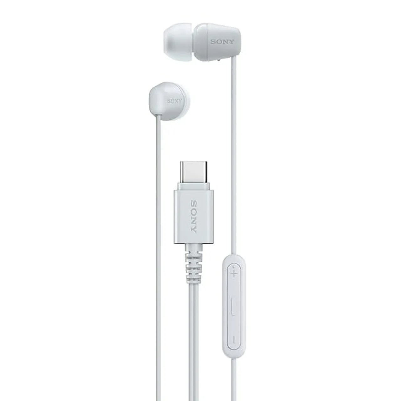 Sony سماعة أذن داخلية سلكية، أبيض، IER-EX15C