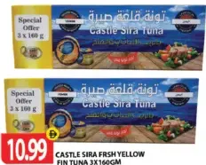 Castle تونة صفراء الزعنفة طازجة SIRA