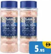 Golden Classic Himalayan Pink Salt