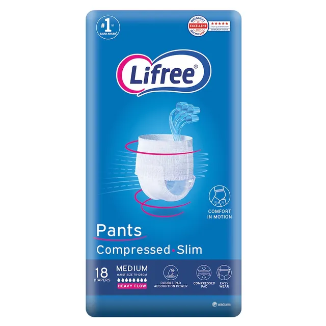 Lifree Adult Culotte Max Protect Medium - 18 Pcs