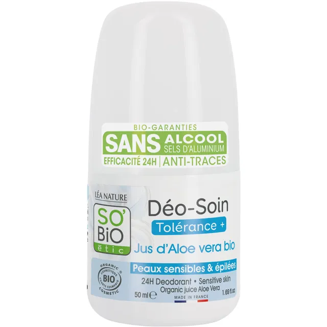 So Bio Etic Organic 24H Deodorant Aloe Vera Juice