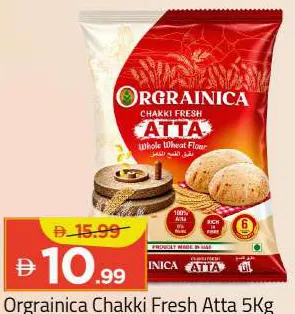 Orgrainica Chakki Fresh Atta