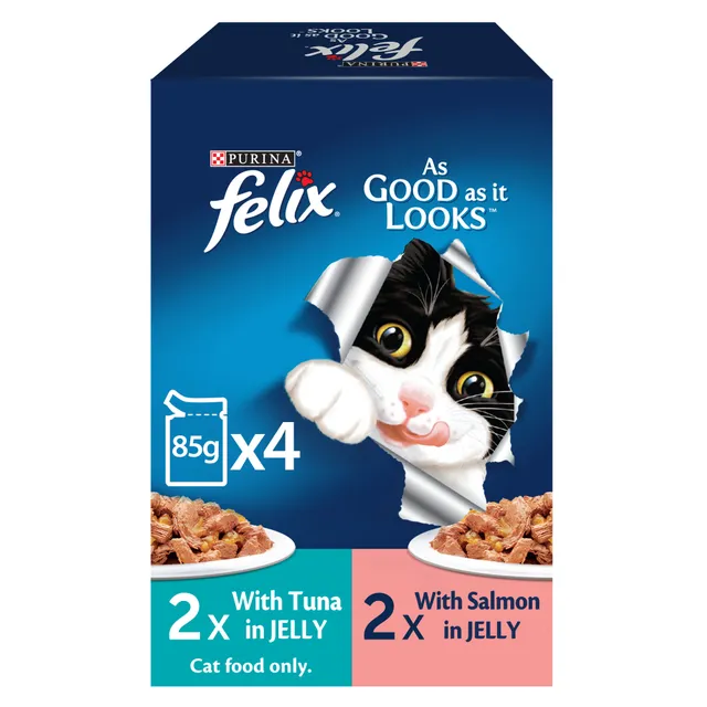 Purina As Good As It Looks Cat Food Tuna and Salmon
