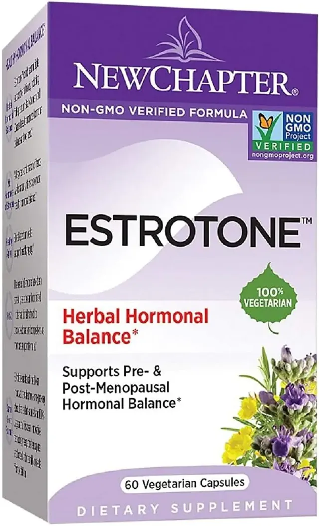 new chapter Estrotone, 60 Vegetarian Capsules