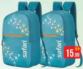 Safari School Bag Assorted