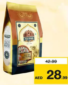 Pride of India أرز بسمتي فخر الهند