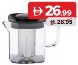 Taliona Tea Pot S/S Filter With Plastic Lid