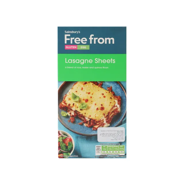 Sainsbury's Sainsburys Free From Lasagne Sheets