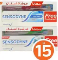 Sensodyne Toothpaste + Toothbrush Extra Fresh / Fluoride